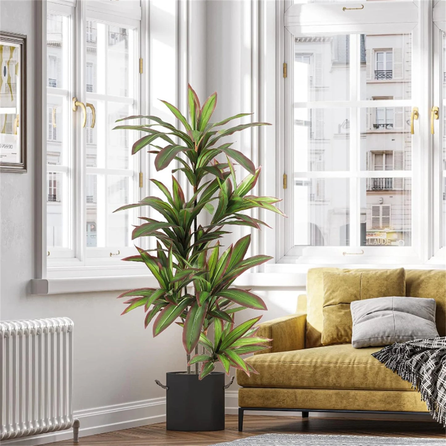 Nevara Evergreen Luxe™ – 1.2 m / 1.5 m Artificial Indoor Dracaena Plan
