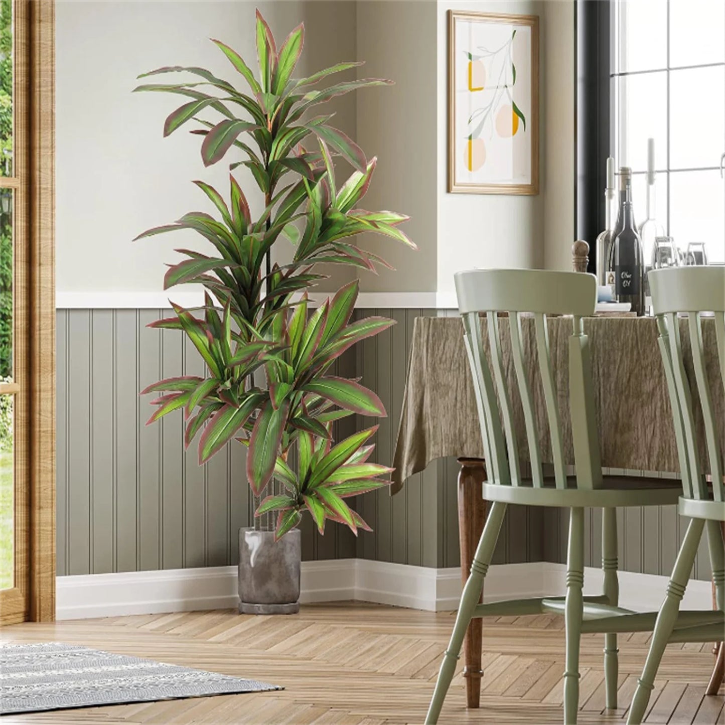 Nevara Evergreen Luxe™ – 1.2 m / 1.5 m Artificial Indoor Dracaena Plan